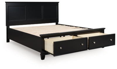 Lanolee Panel Storage Bed - Ideal Furniture (Fresno,CA)