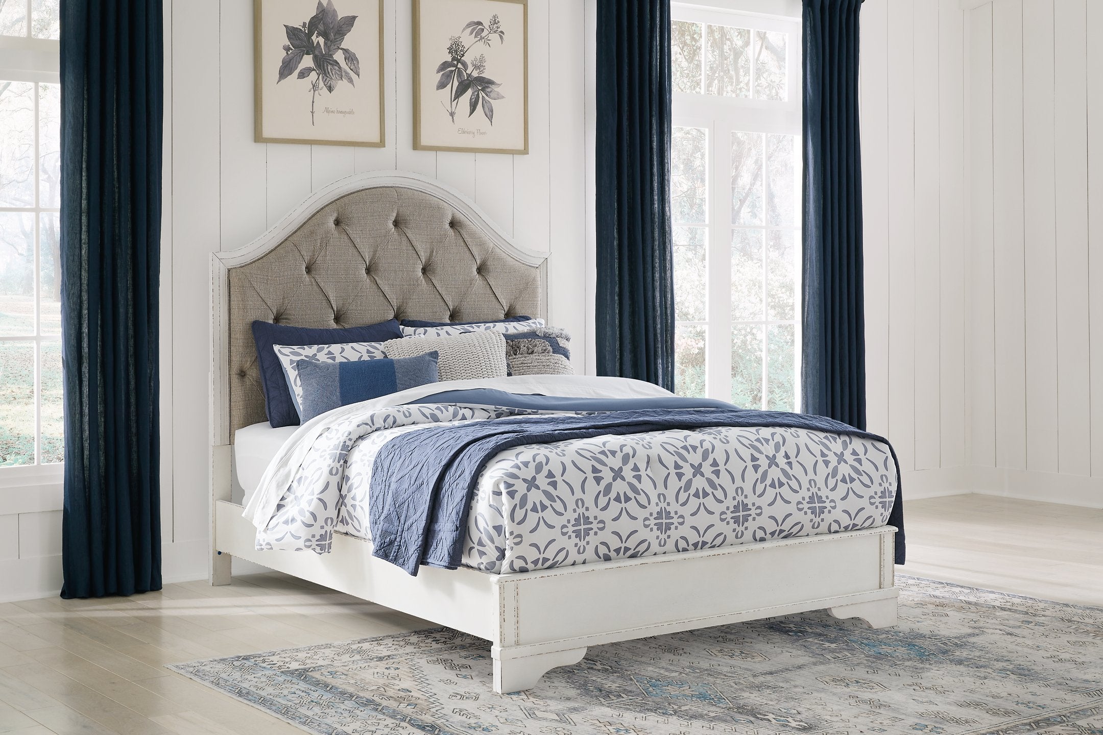 Blendon Queen Upholstered Bed - Ideal Furniture (Fresno,CA)