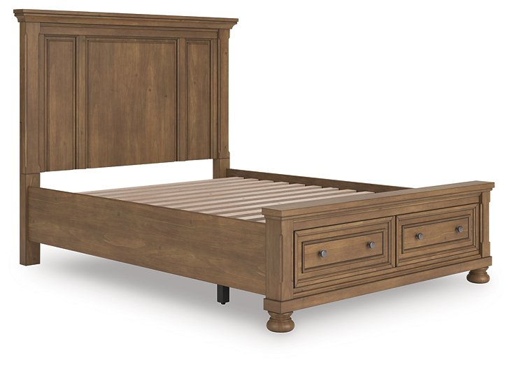 Feddinger Panel Storage Bed - Ideal Furniture (Fresno,CA)