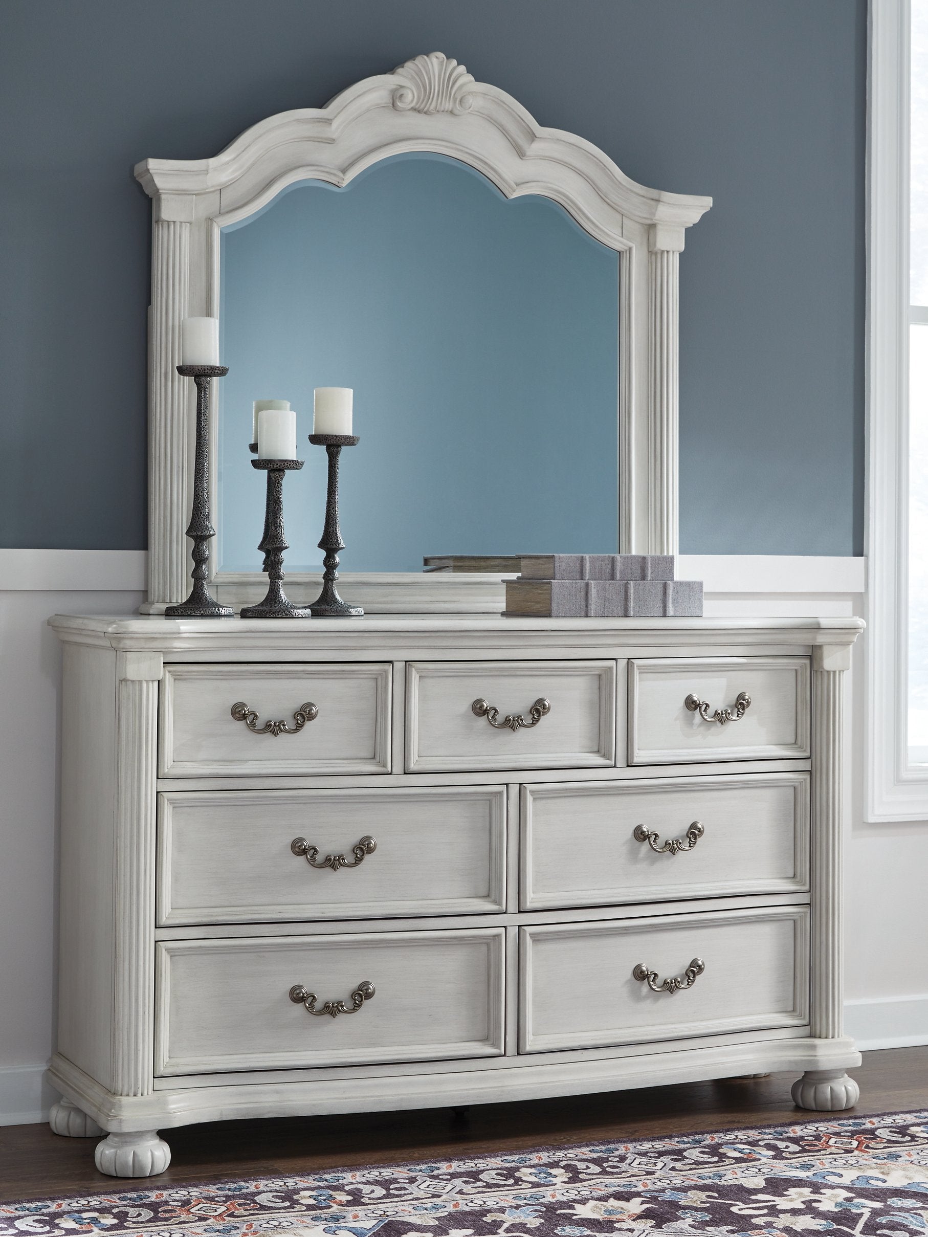 Montelaine Dresser and Mirror - Ideal Furniture (Fresno,CA)