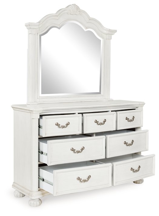 Montelaine Dresser and Mirror - Ideal Furniture (Fresno,CA)