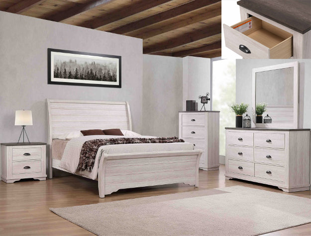 CORALEE DRESSER CHALK/GREY - Ideal Furniture (Fresno,CA)