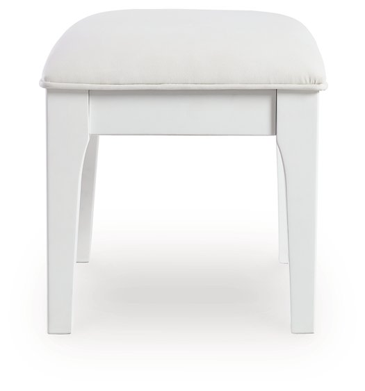 Chalanna Vanity Stool - Ideal Furniture (Fresno,CA)