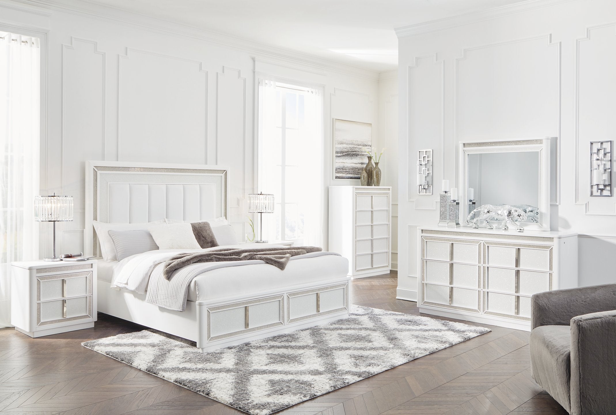Chalanna Bedroom Set - Ideal Furniture (Fresno,CA)