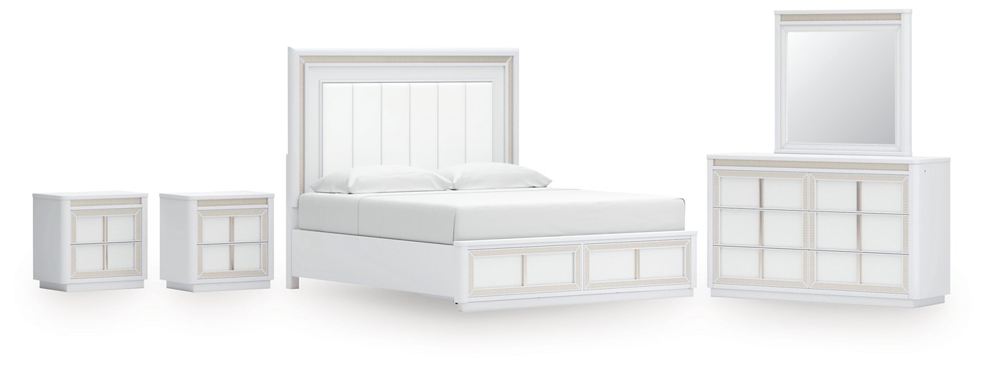 Chalanna Bedroom Set - Ideal Furniture (Fresno,CA)