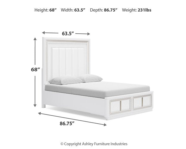 Chalanna Bedroom Set - Ideal Furniture (Fresno,CA)