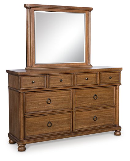 Chadworth Dresser and Mirror - Ideal Furniture (Fresno,CA)