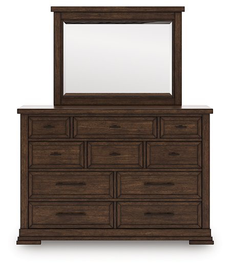 Taffenbrook Dresser and Mirror - Ideal Furniture (Fresno,CA)