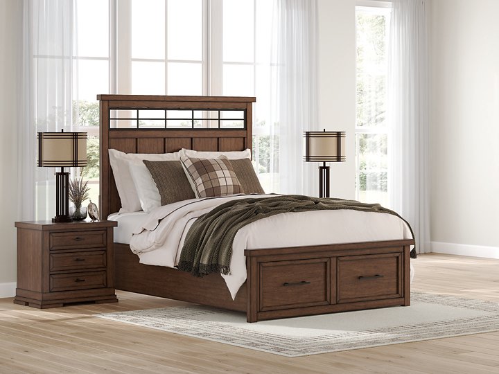 Taffenbrook Panel Storage Bed - Ideal Furniture (Fresno,CA)