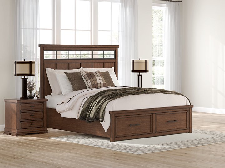 Taffenbrook Panel Storage Bed - Ideal Furniture (Fresno,CA)