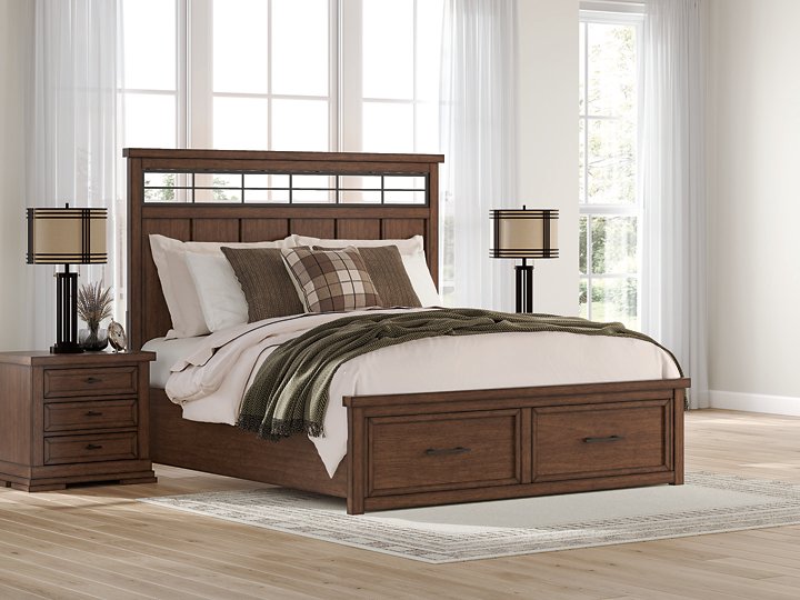 Taffenbrook Panel Storage Bed - Ideal Furniture (Fresno,CA)