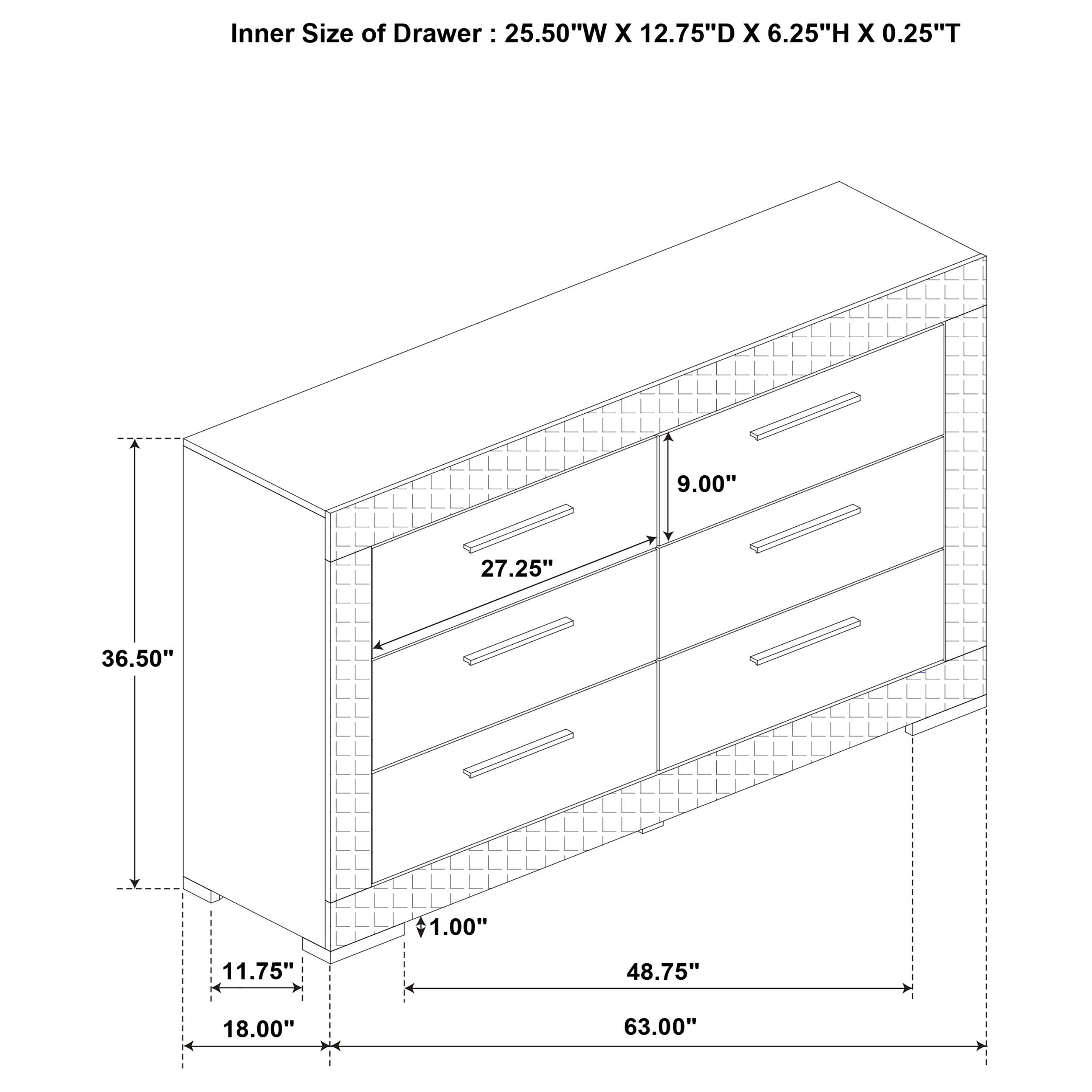 Ives Dresser - Ideal Furniture (Fresno,CA)