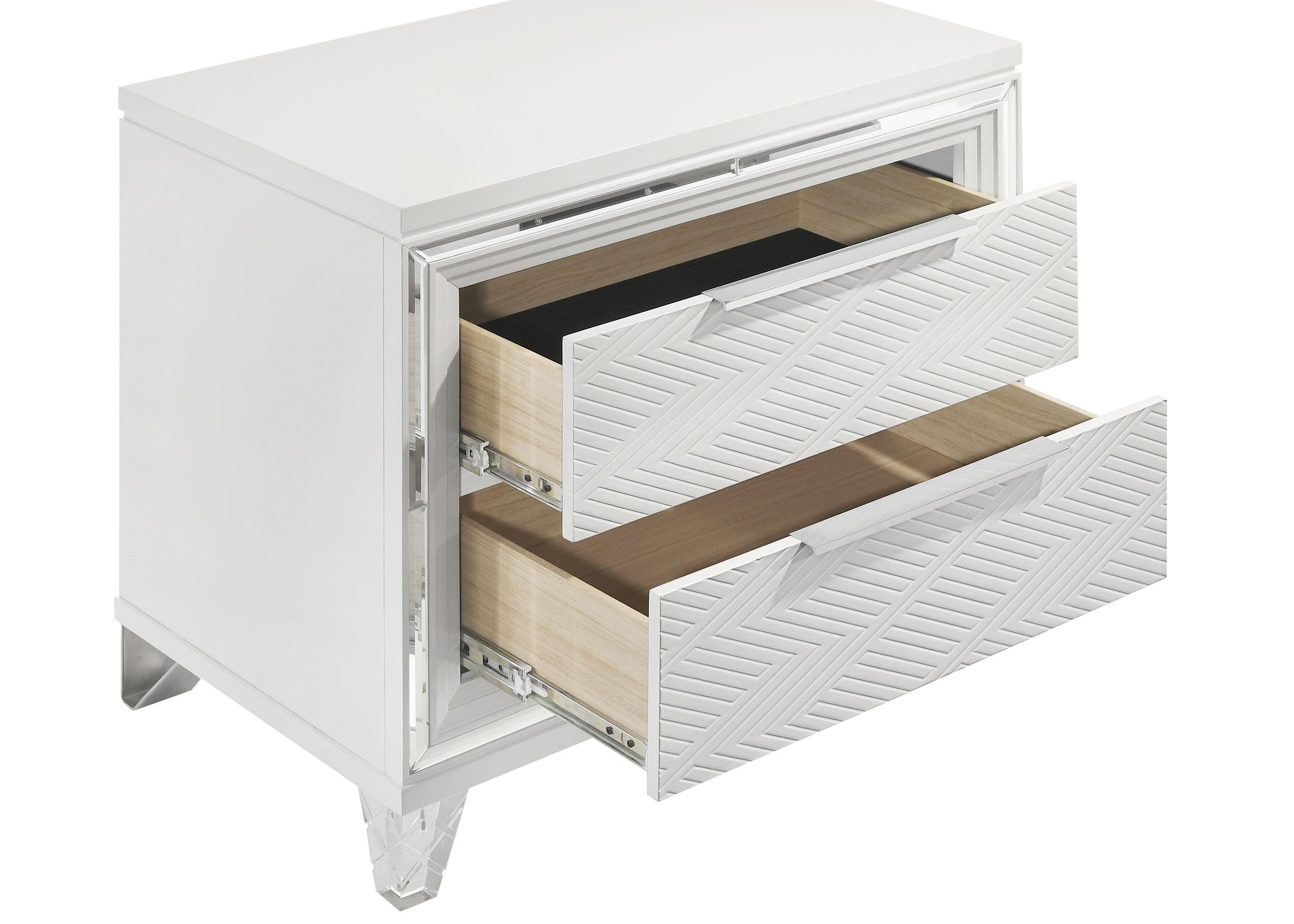 Marmore Nightstand - Ideal Furniture (Fresno,CA)