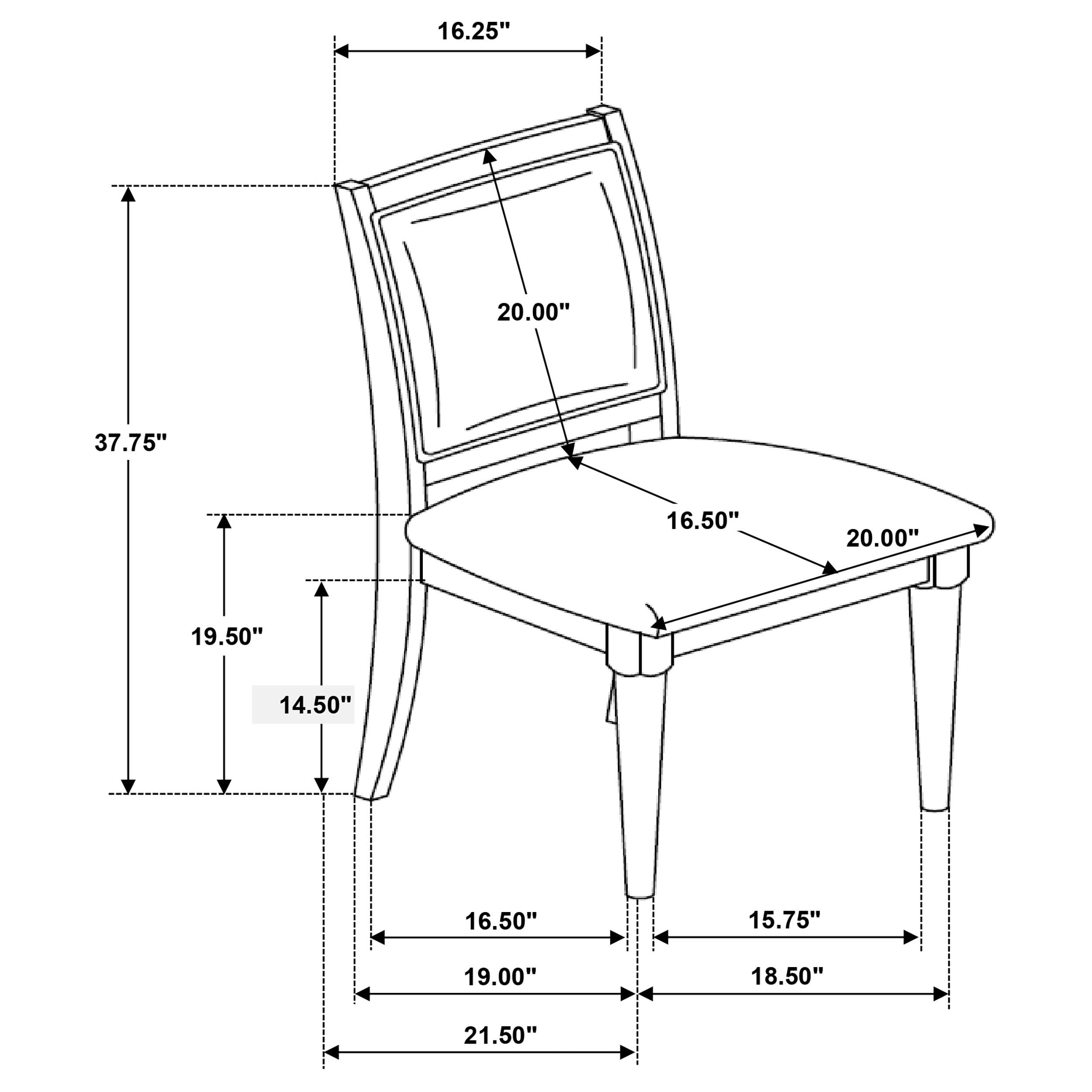 Onslow Dining Side Chair - Ideal Furniture (Fresno,CA)