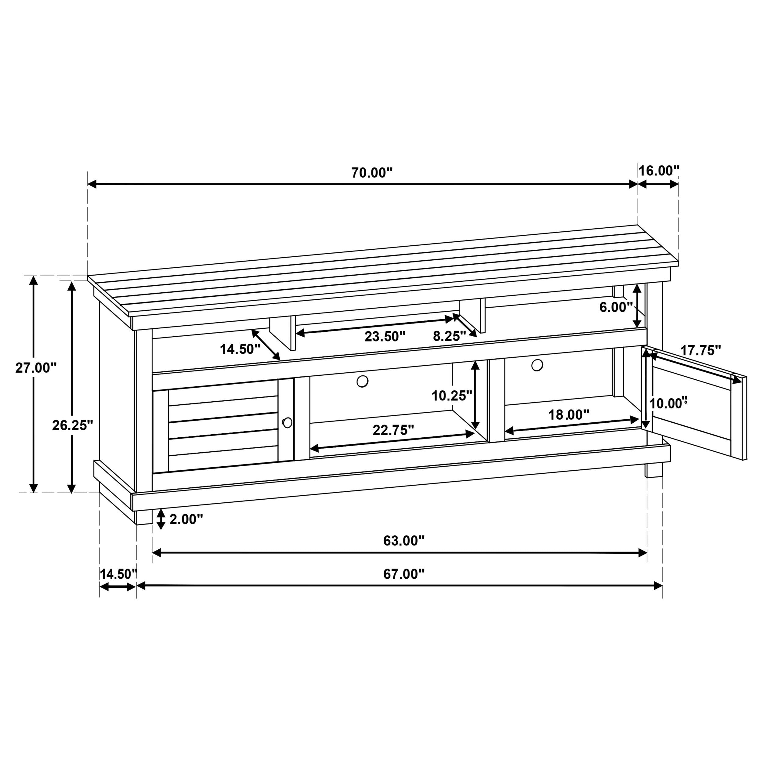 Payne TV Stand - Ideal Furniture (Fresno,CA)
