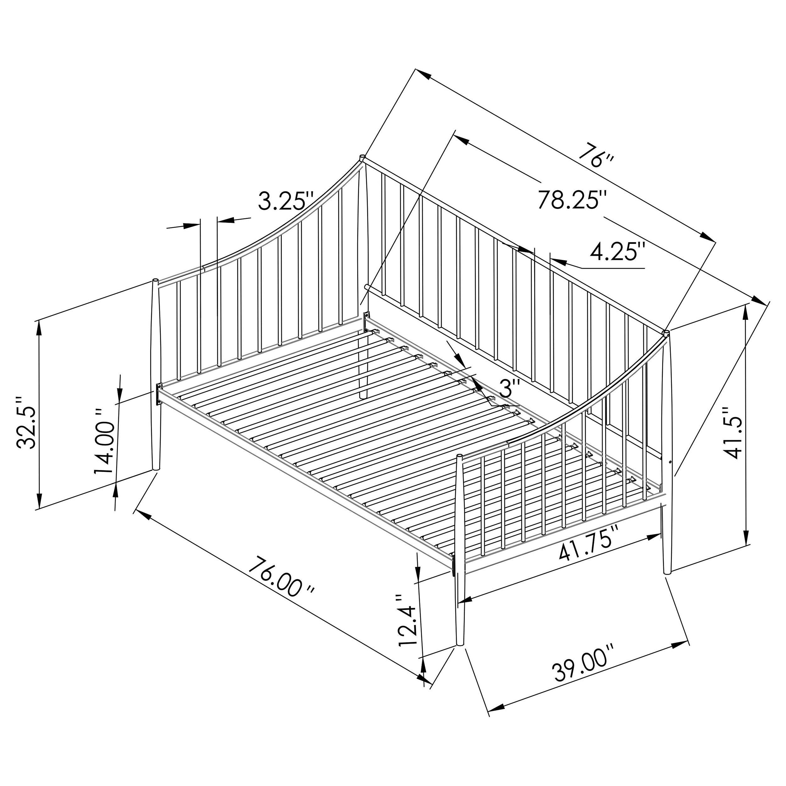 Newbury Daybed - Ideal Furniture (Fresno,CA)