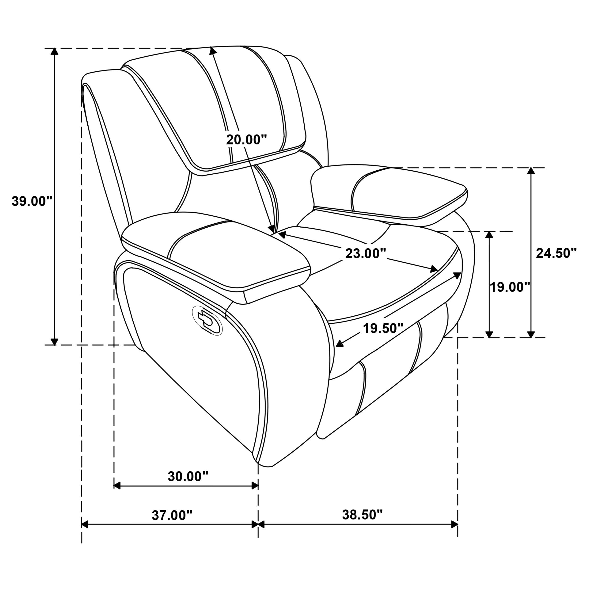 Camila Glider Recliner - Ideal Furniture (Fresno,CA)