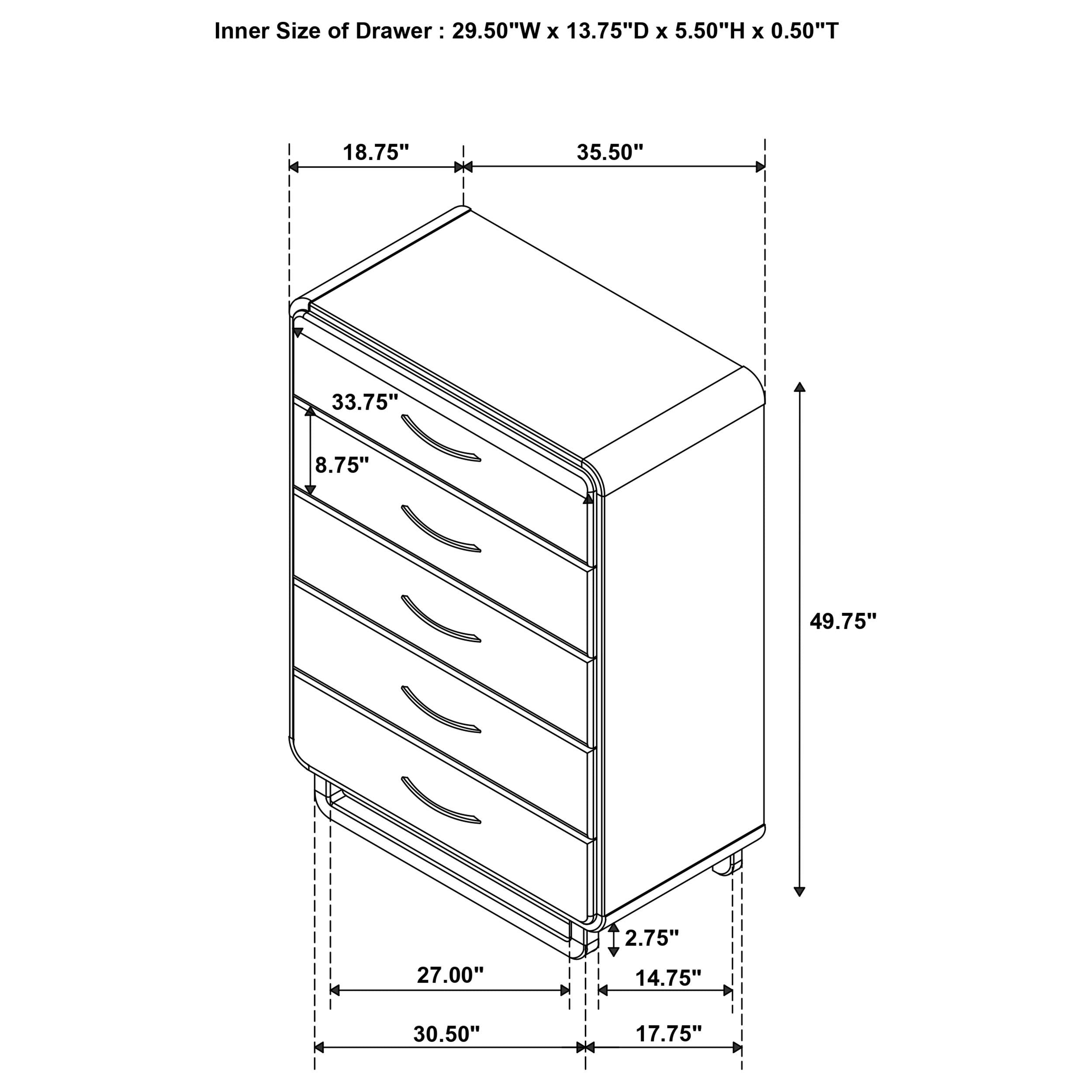Amsbury Bedroom Set - Ideal Furniture (Fresno,CA)