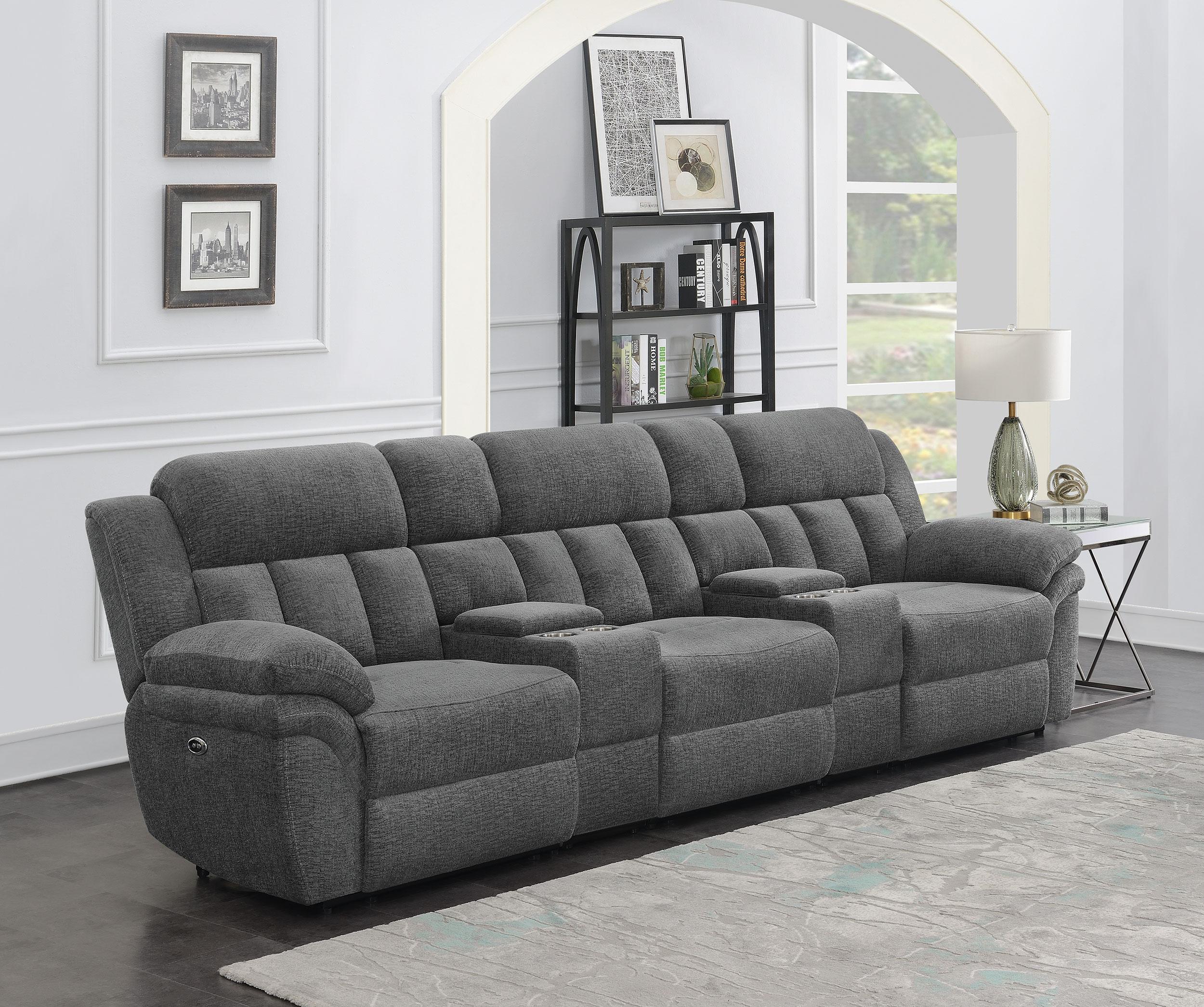 Bahrain Power Home Theater Seating - Ideal Furniture (Fresno,CA)