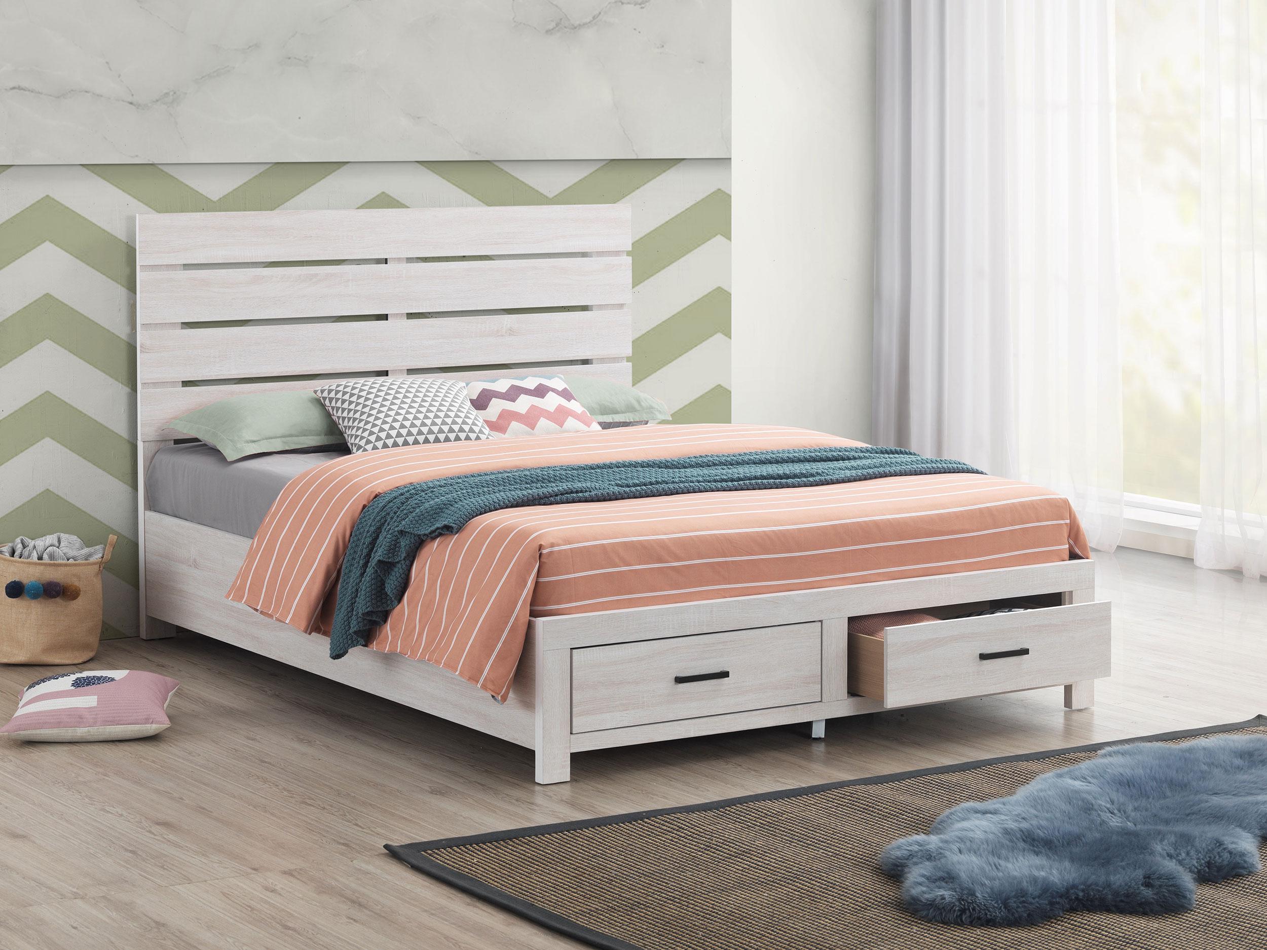 Brantford Panel Platform Storage Bed - Ideal Furniture (Fresno,CA)