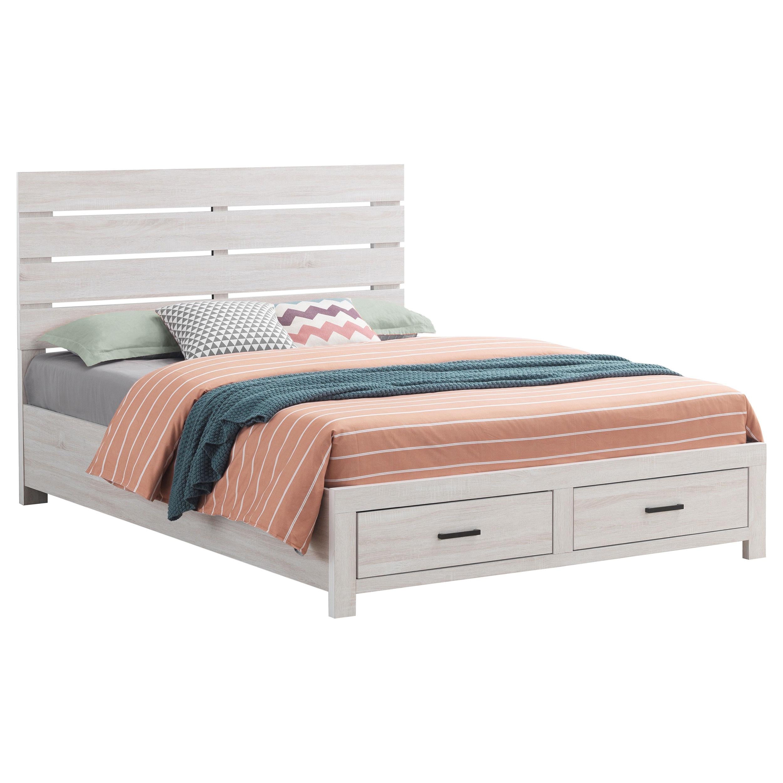 Brantford Panel Platform Storage Bed - Ideal Furniture (Fresno,CA)