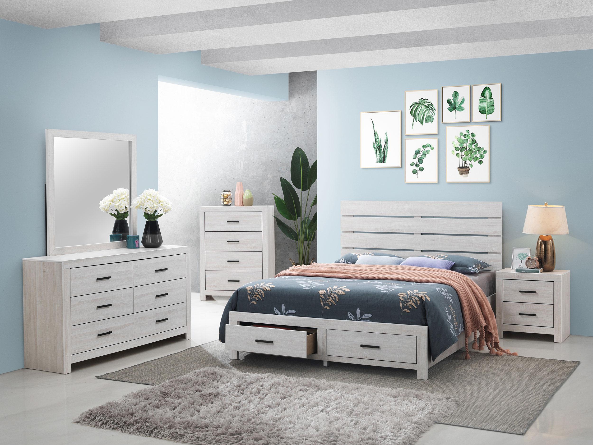 Brantford Panel Platform Storage Bed - Ideal Furniture (Fresno,CA)