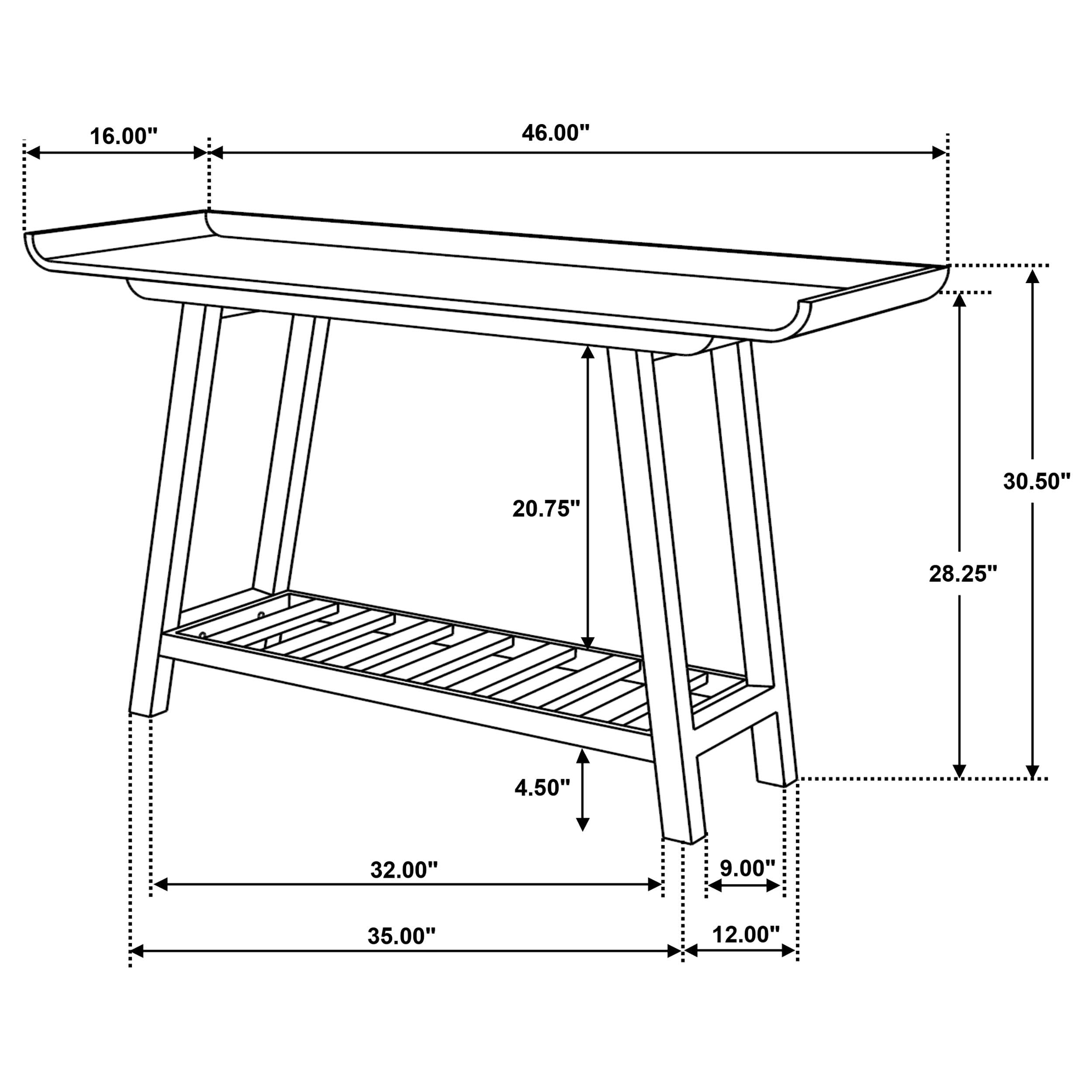 Ornelas Console Table - Ideal Furniture (Fresno,CA)
