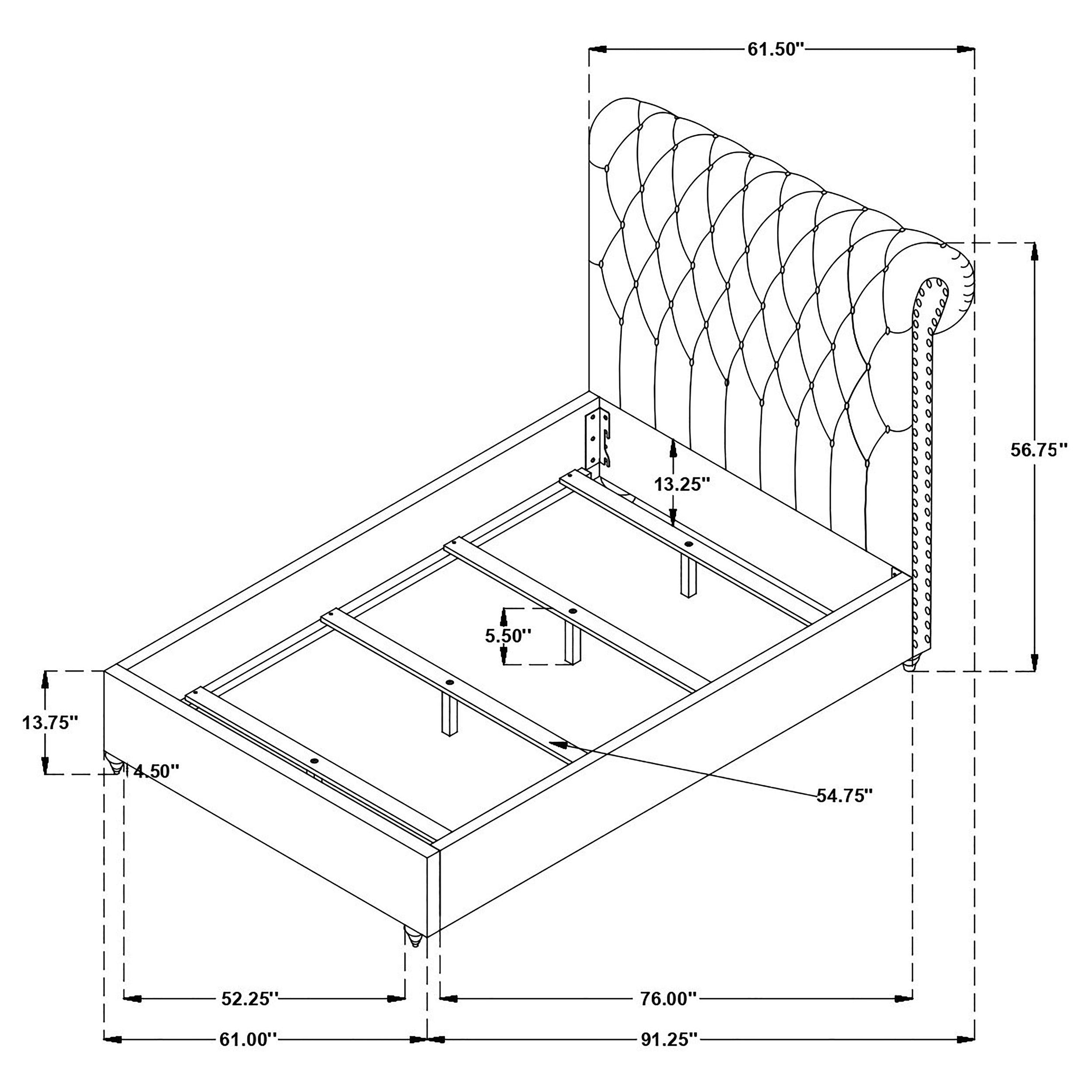 Devon Panel Bed - Ideal Furniture (Fresno,CA)