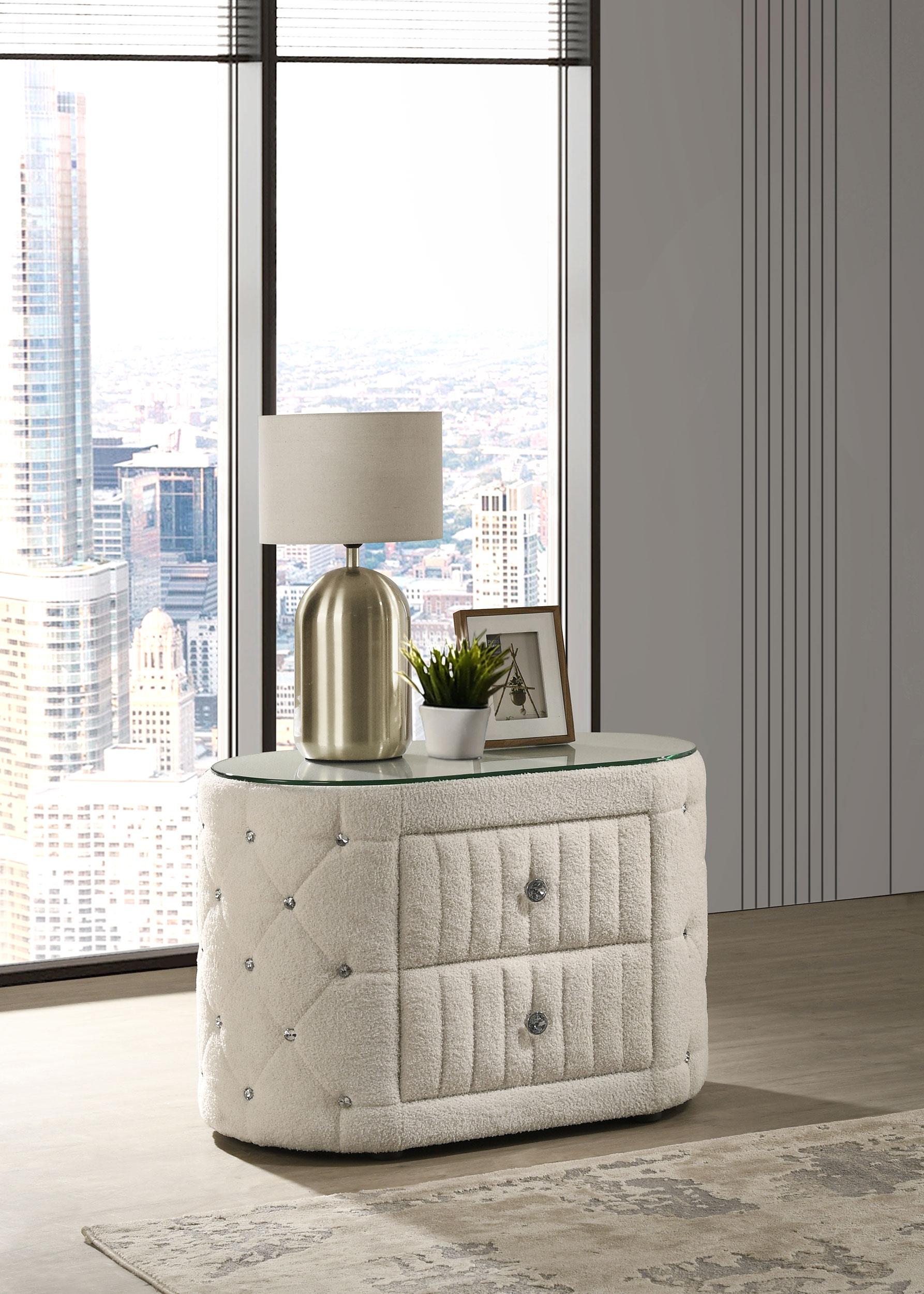 Sonya Nightstand - Ideal Furniture (Fresno,CA)