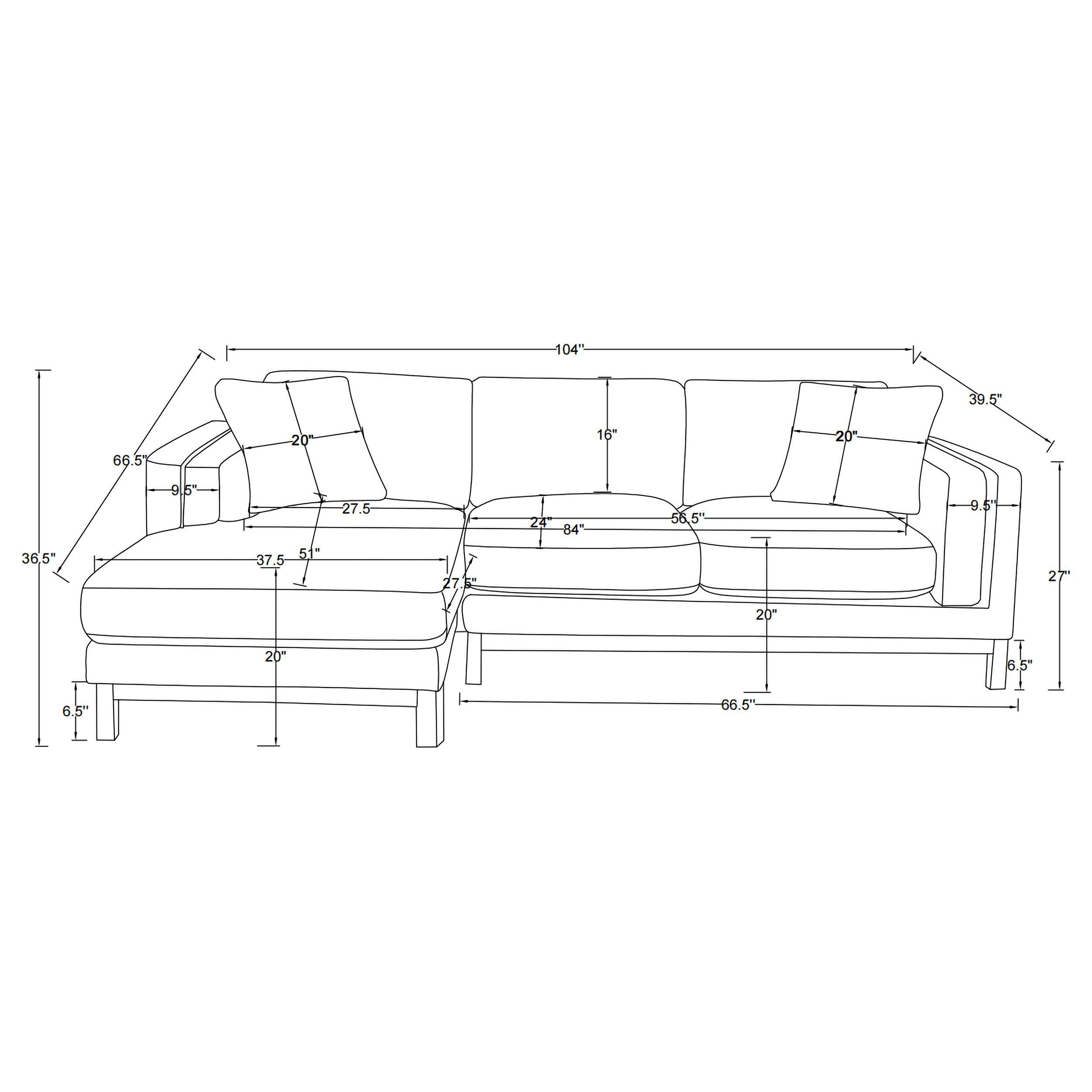 Geneva Sectional Sofa - Ideal Furniture (Fresno,CA)