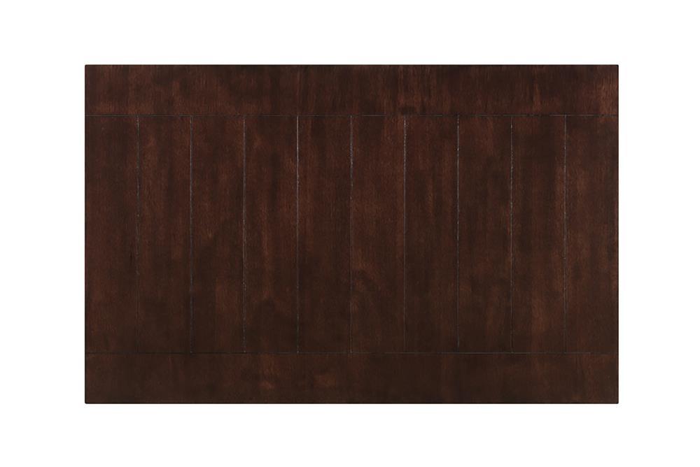 Dalila Rectangular Dining Table Cappuccino - Ideal Furniture (Fresno,CA)