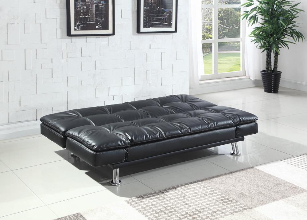 Dilleston Tufted Back Upholstered Sofa Bed - Ideal Furniture (Fresno,CA)