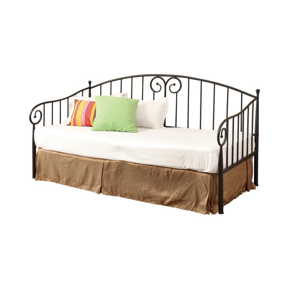 Grover Twin Metal Daybed Black - Ideal Furniture (Fresno,CA)