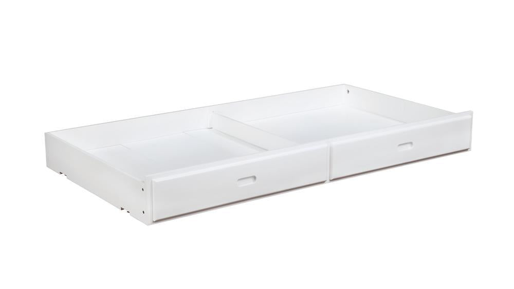 Chapman Storage Trundle White - Ideal Furniture (Fresno,CA)