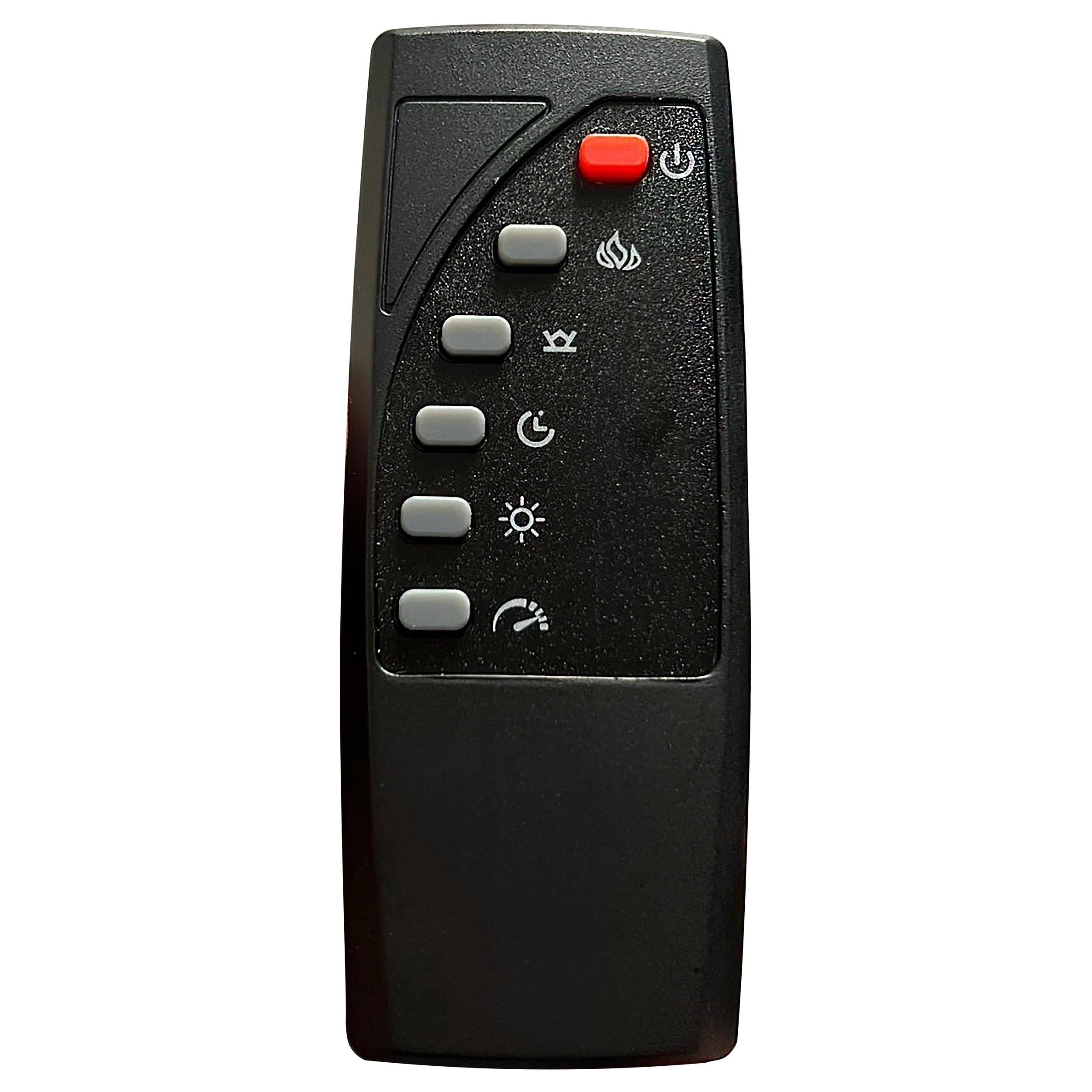 Tisdall Wingback Bed with Flame Visualizer - Ideal Furniture (Fresno,CA)