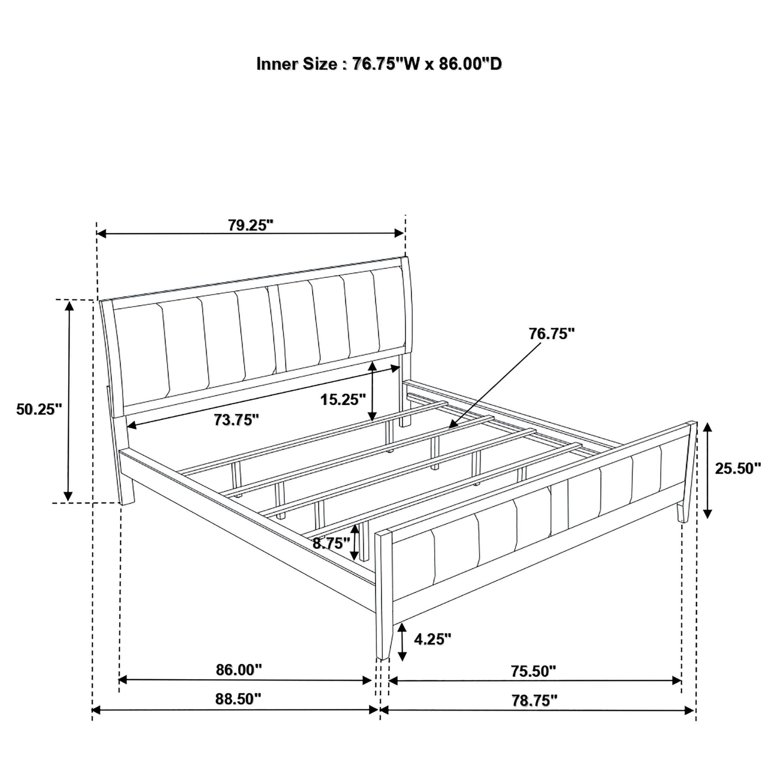 Wilkes Panel Bed - Ideal Furniture (Fresno,CA)