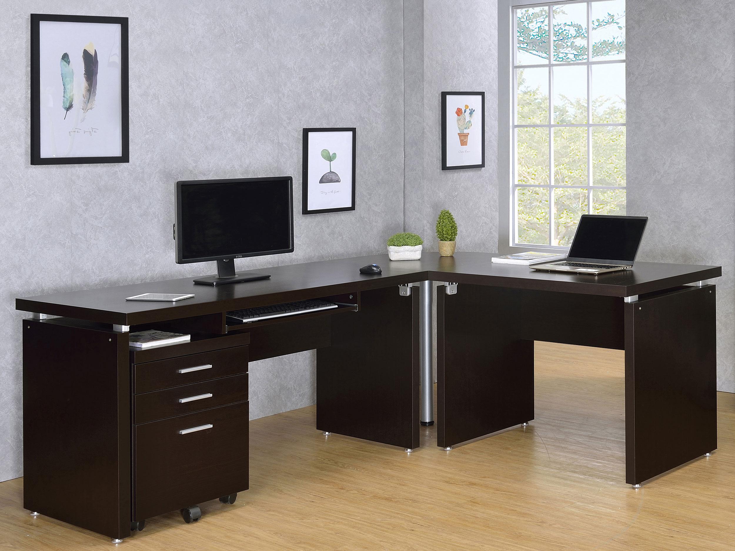 Skylar Desk Set - Ideal Furniture (Fresno,CA)