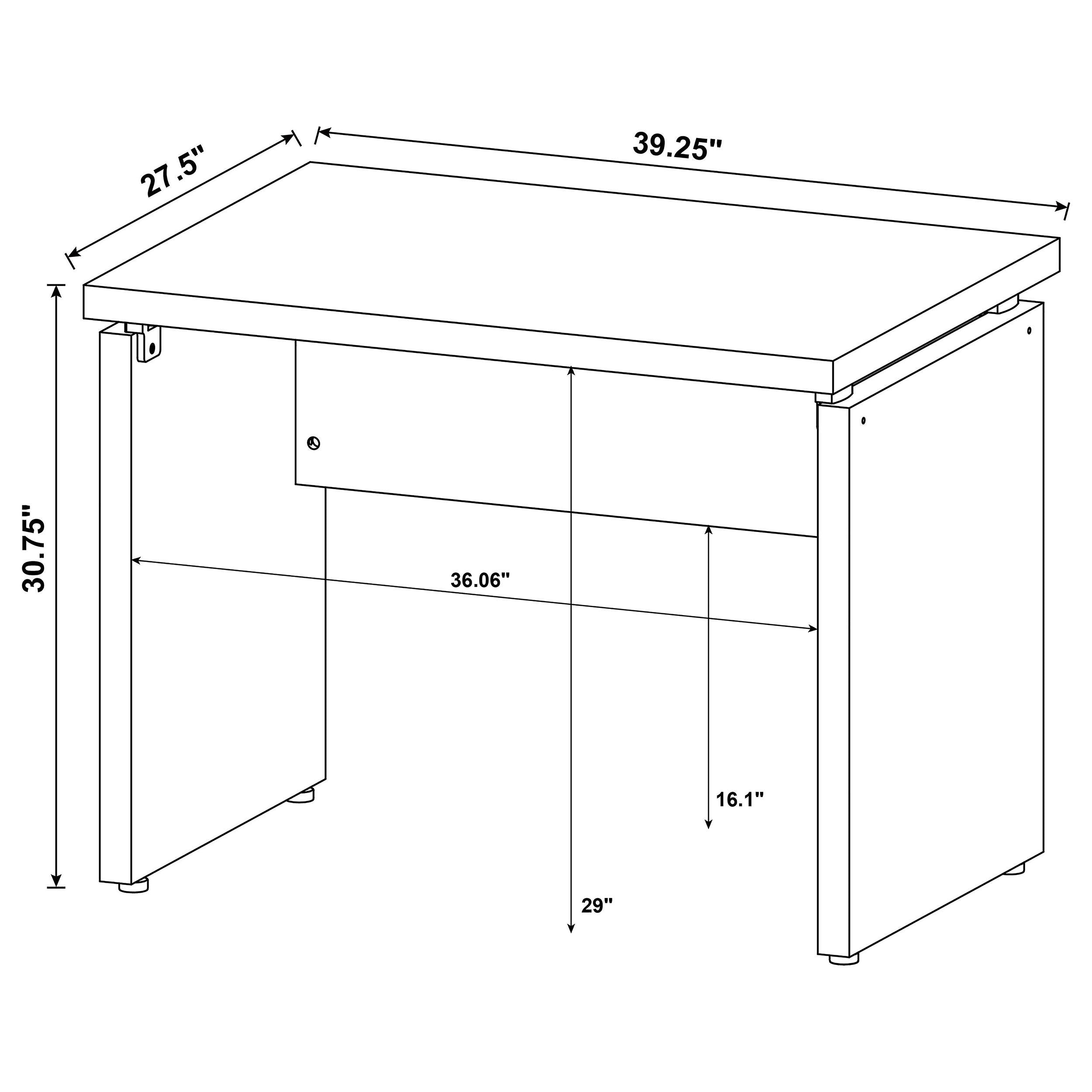 Skylar Desk Set - Ideal Furniture (Fresno,CA)