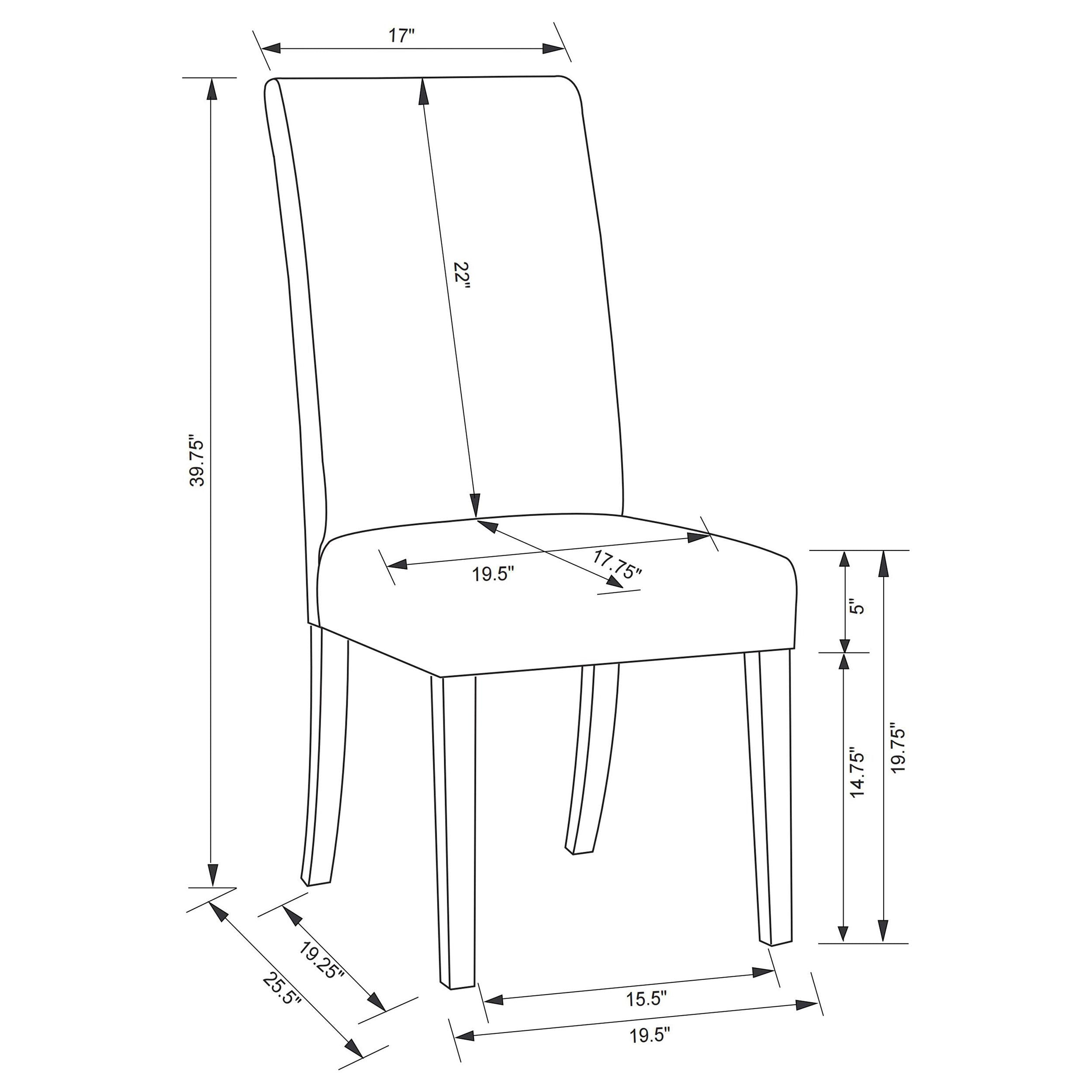 Herran Dining Side Chair - Ideal Furniture (Fresno,CA)