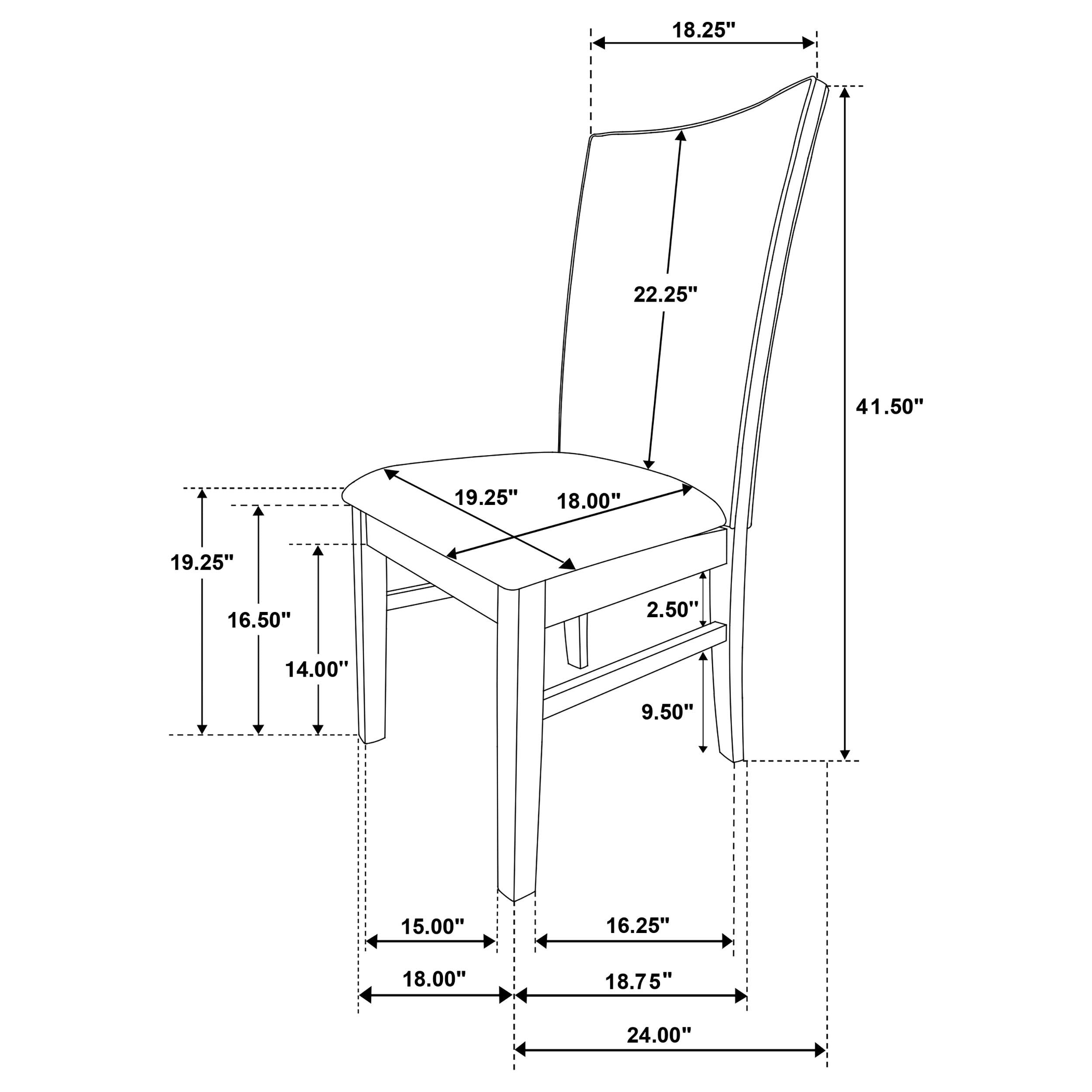Sherwood Dining Side Chair - Ideal Furniture (Fresno,CA)