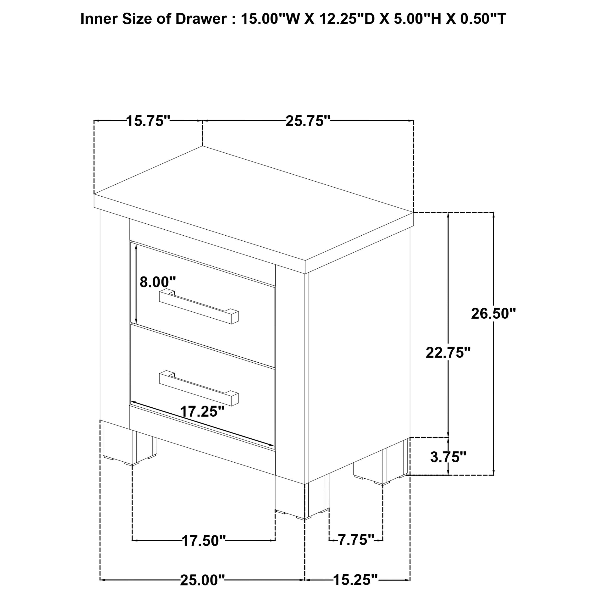 Oakglen Nightstand - Ideal Furniture (Fresno,CA)
