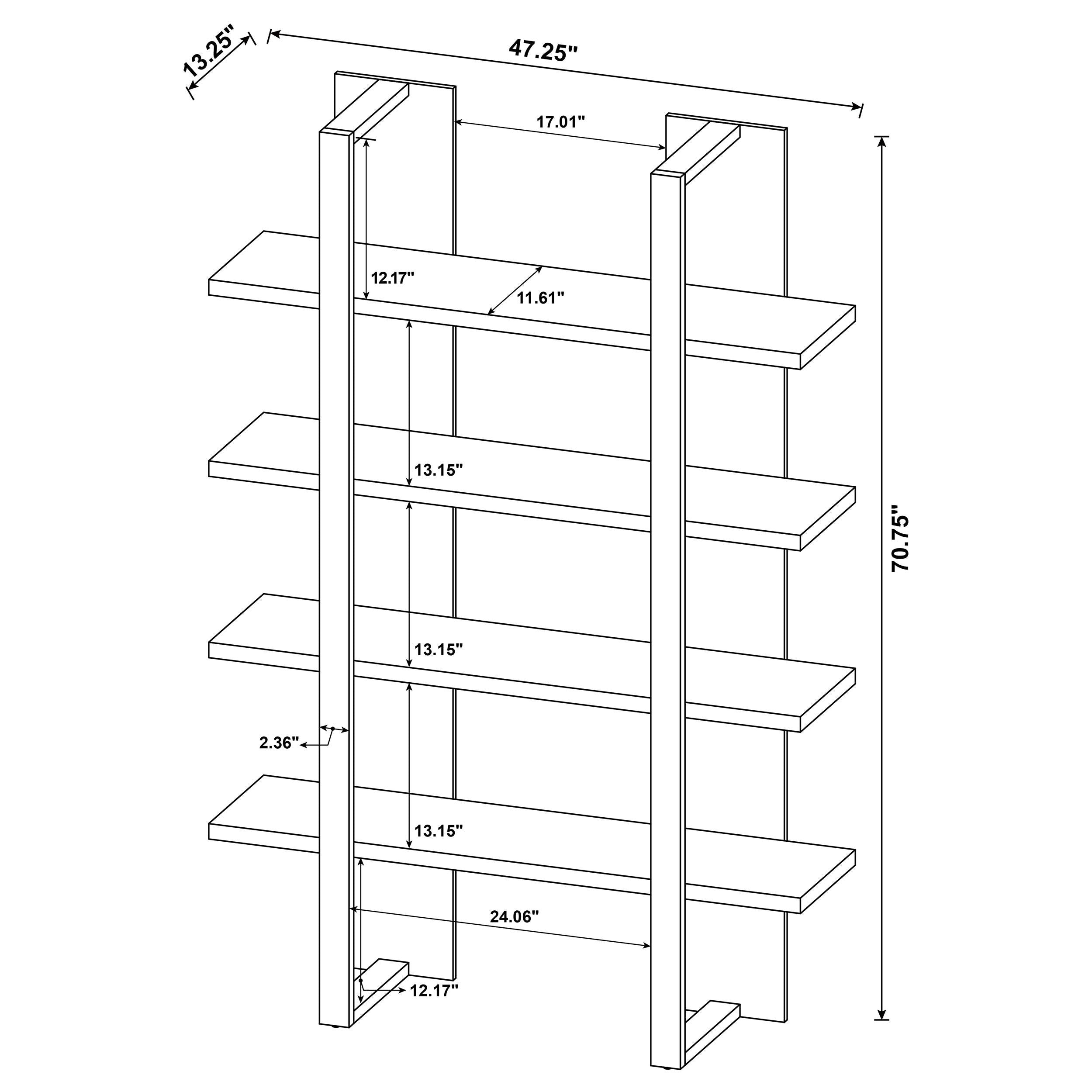 Danbrook Bookshelf - Ideal Furniture (Fresno,CA)