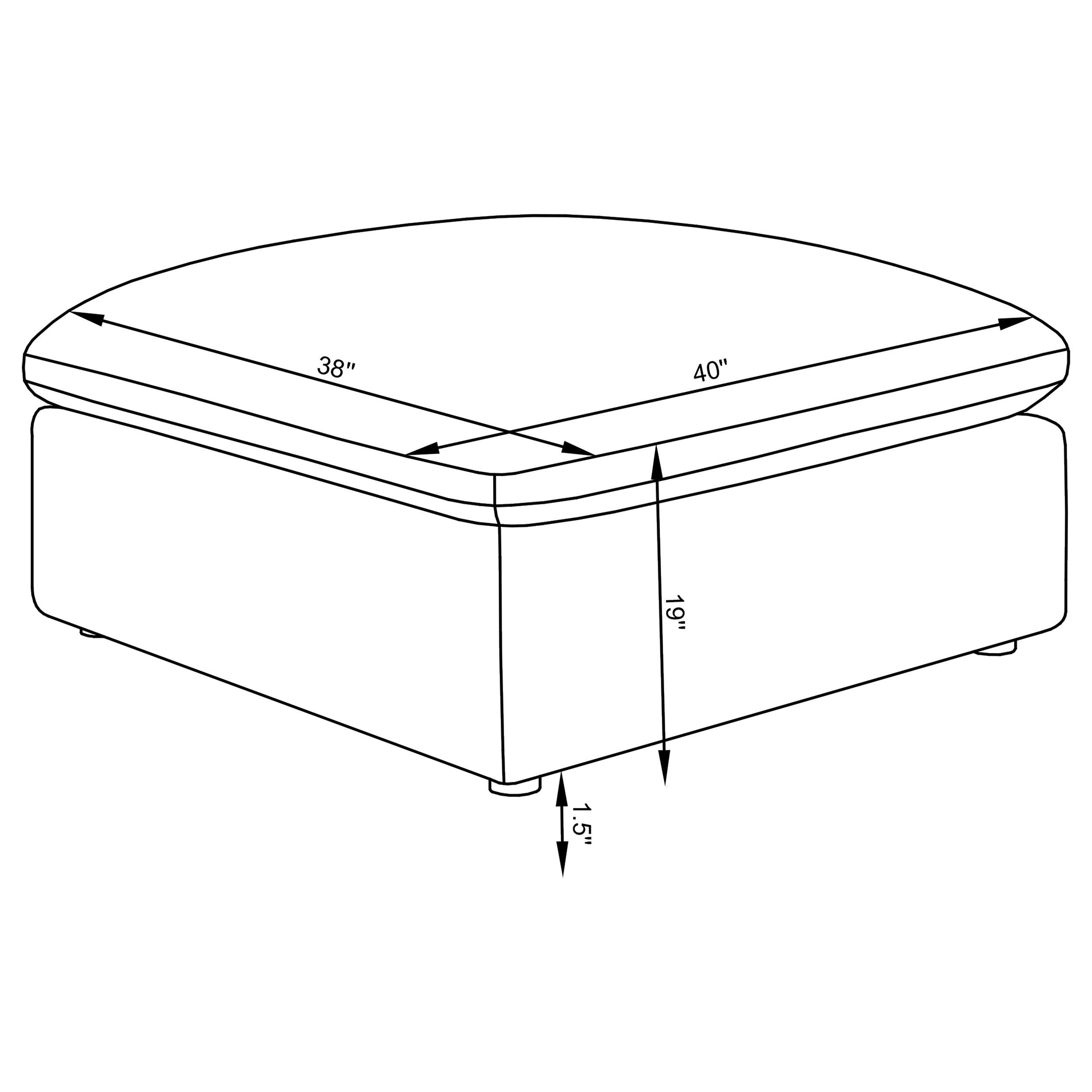 Hobson Ottoman - Ideal Furniture (Fresno,CA)