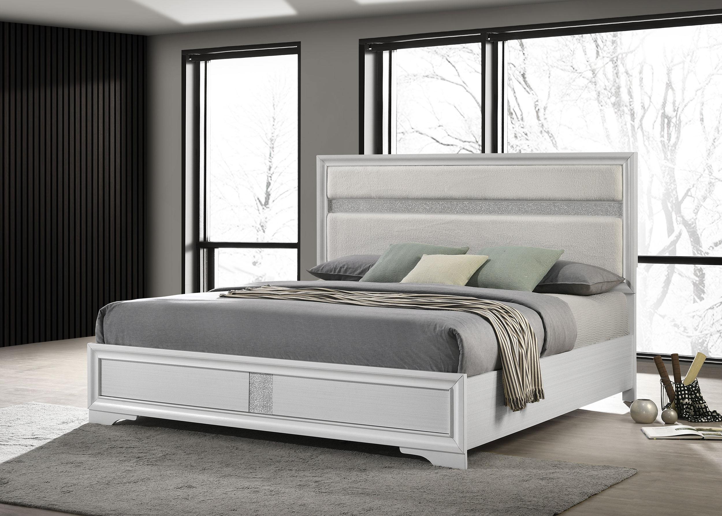 Miranda Panel Bed - Ideal Furniture (Fresno,CA)