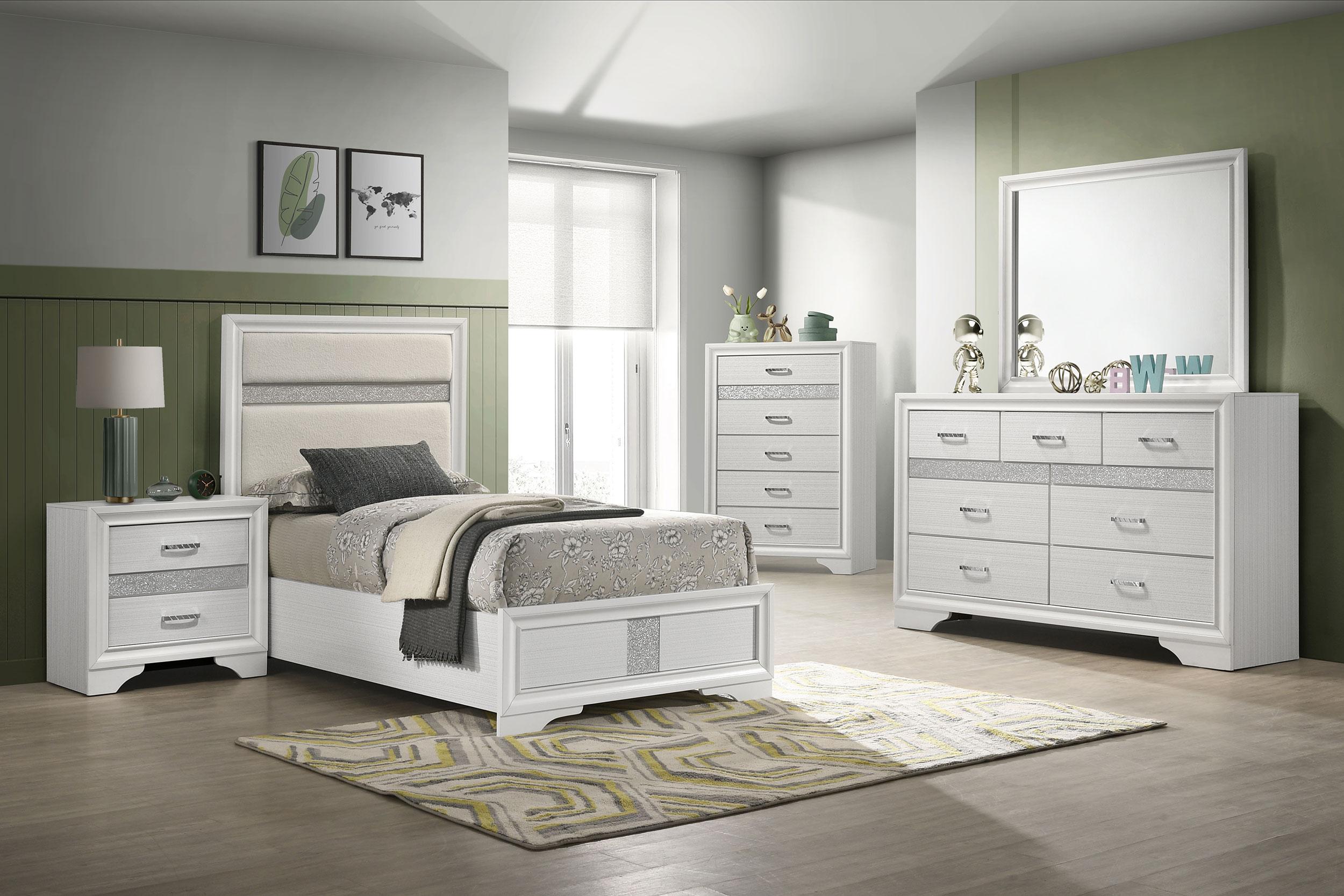 Miranda Panel Bed - Ideal Furniture (Fresno,CA)