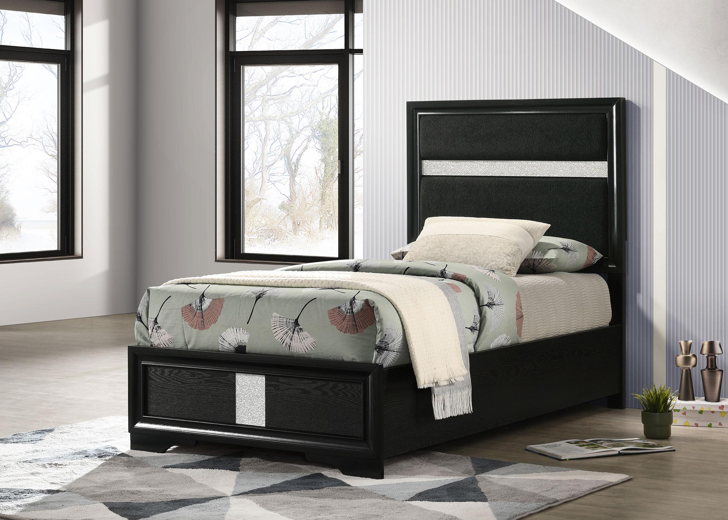 Miranda Panel Bed - Ideal Furniture (Fresno,CA)