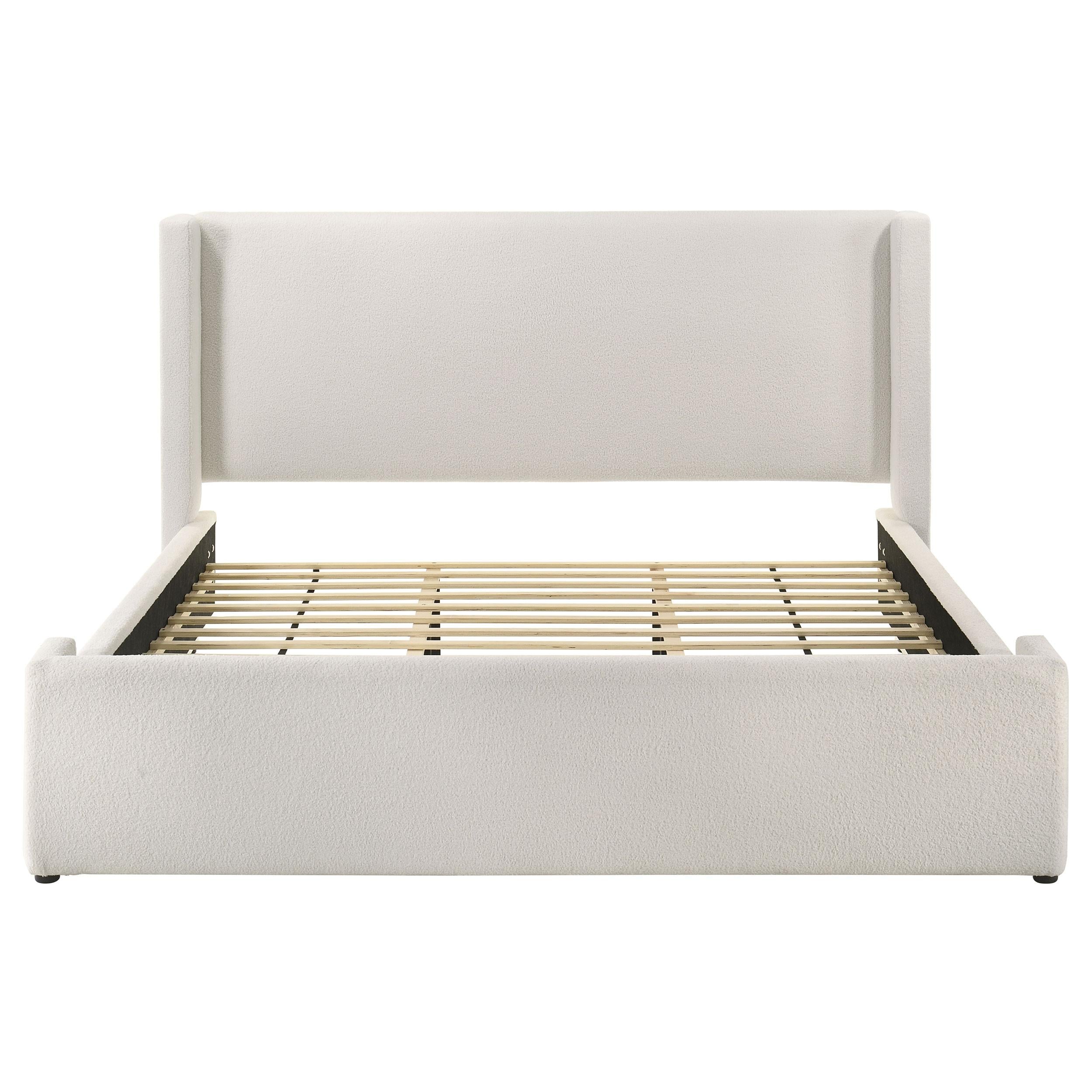 Alamosa Wingback Platform Bed - Ideal Furniture (Fresno,CA)