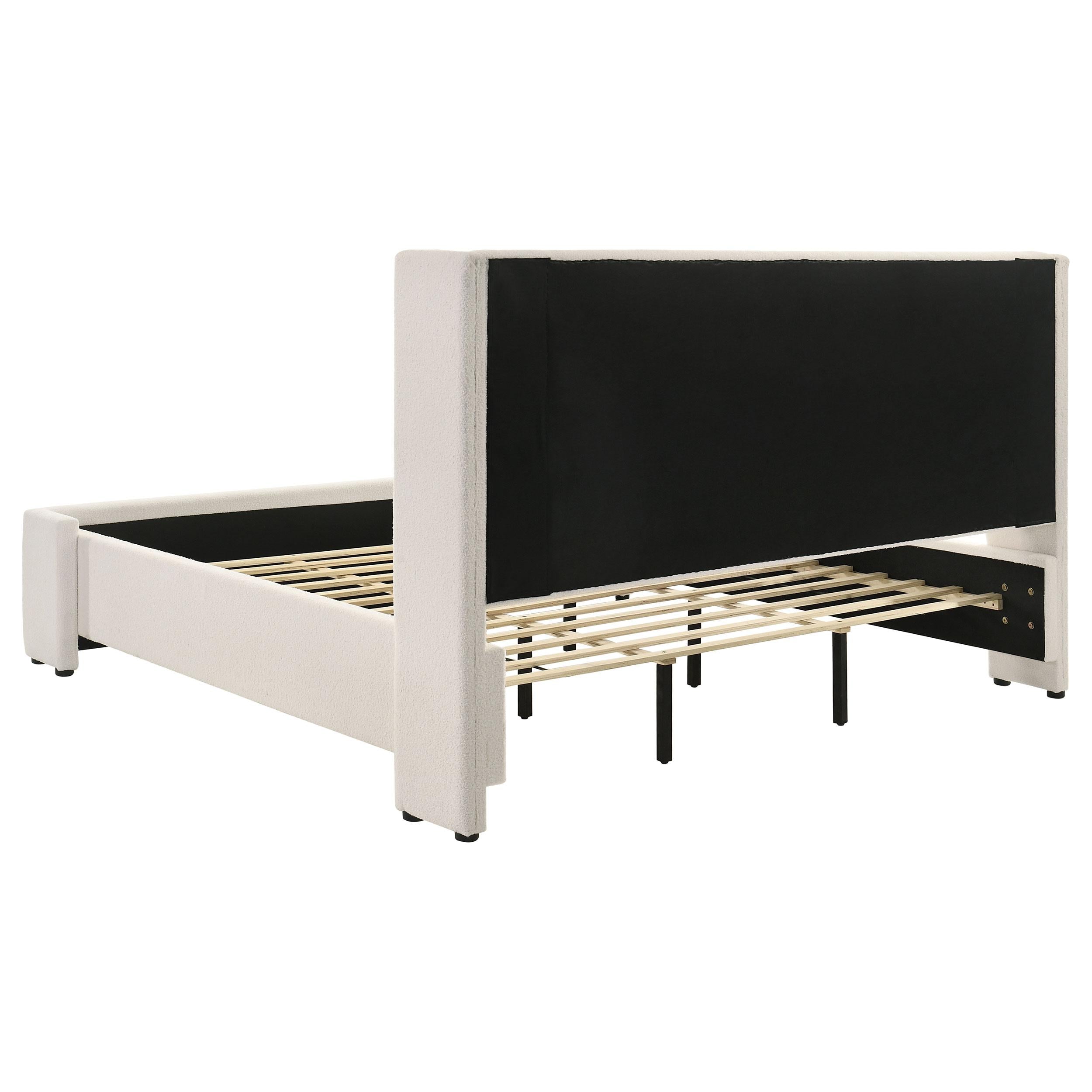Alamosa Wingback Platform Bed - Ideal Furniture (Fresno,CA)