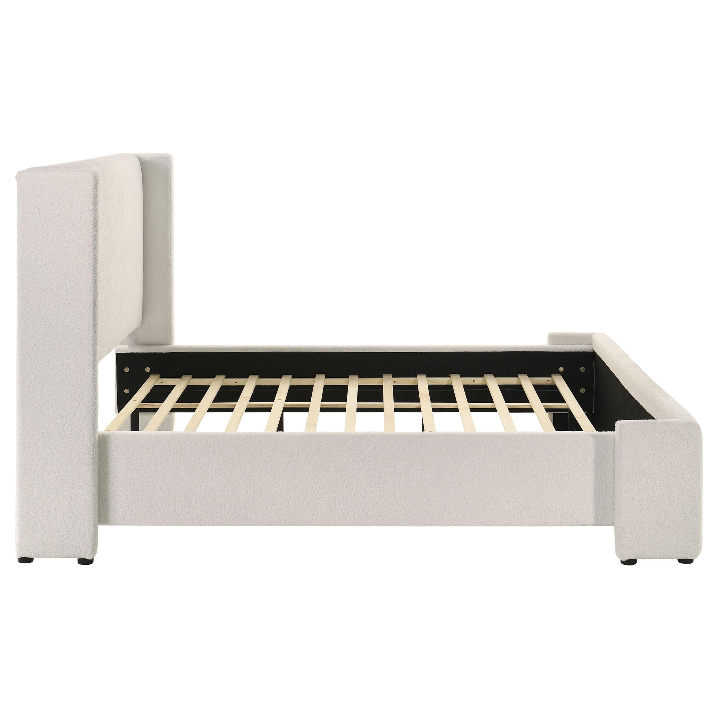 Alamosa Wingback Platform Bed - Ideal Furniture (Fresno,CA)