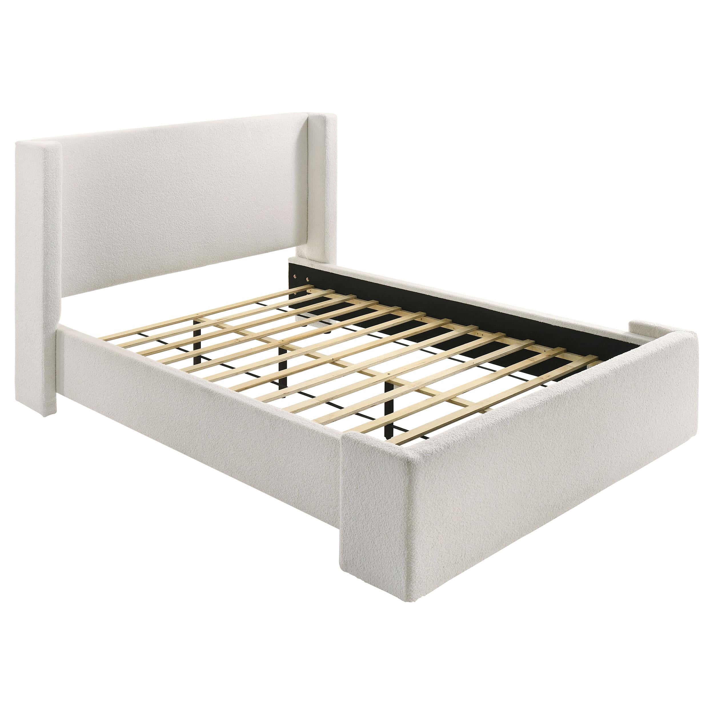 Alamosa Wingback Platform Bed - Ideal Furniture (Fresno,CA)